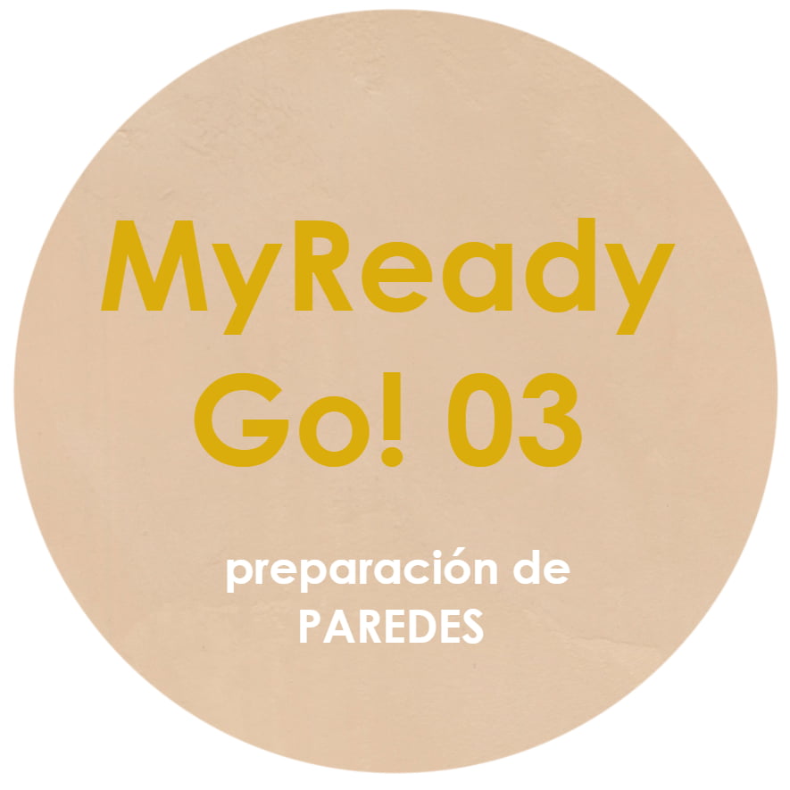 Logo o'r microconcrete barod i'w ddefnyddio MyReady Go! 03