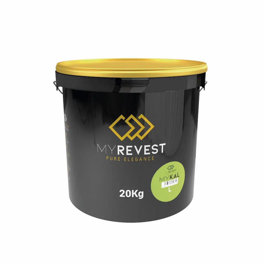MyRevest's MyKal L 20 kg tadelakt microcement bucket