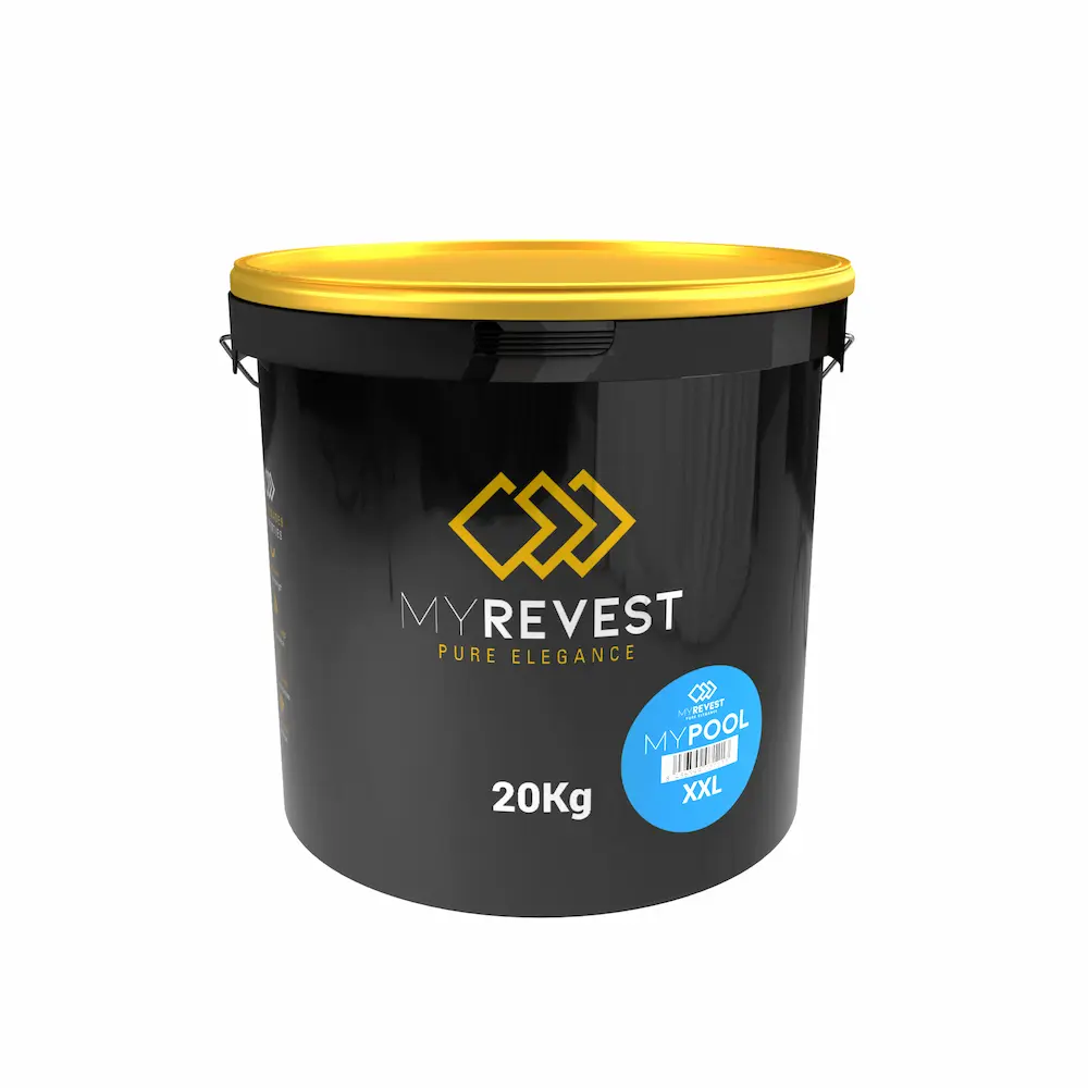MyRevest's MyPool XXL 20 kg microcement bucket