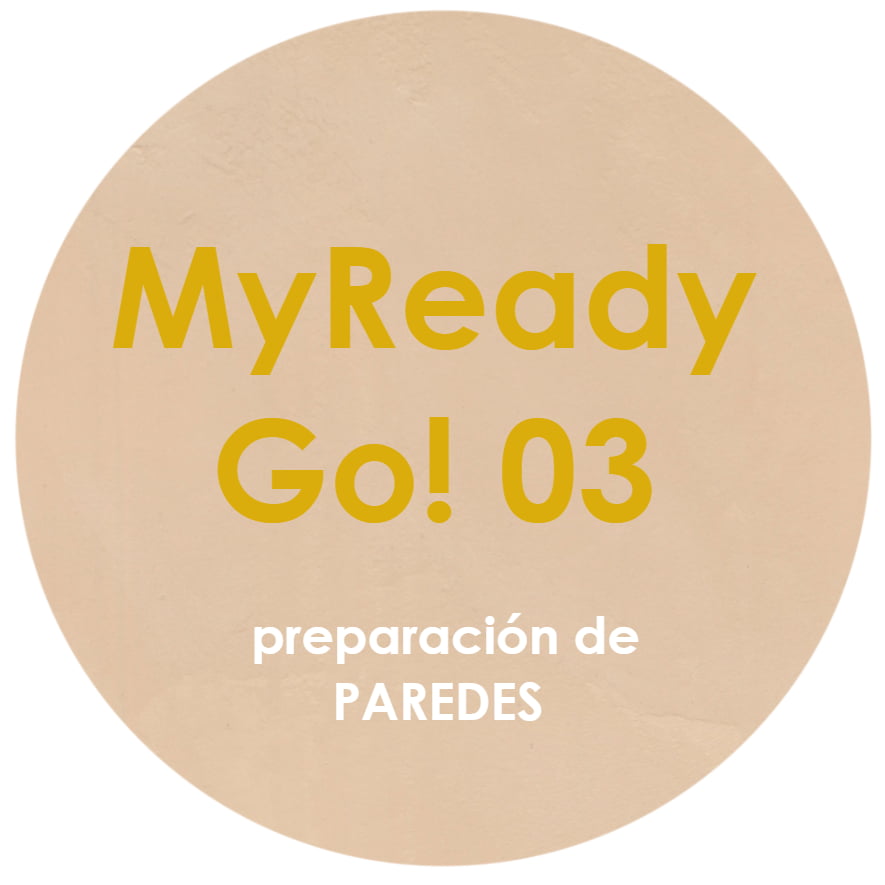 Logo of the ready-to-use microcement MyReady Go! 03