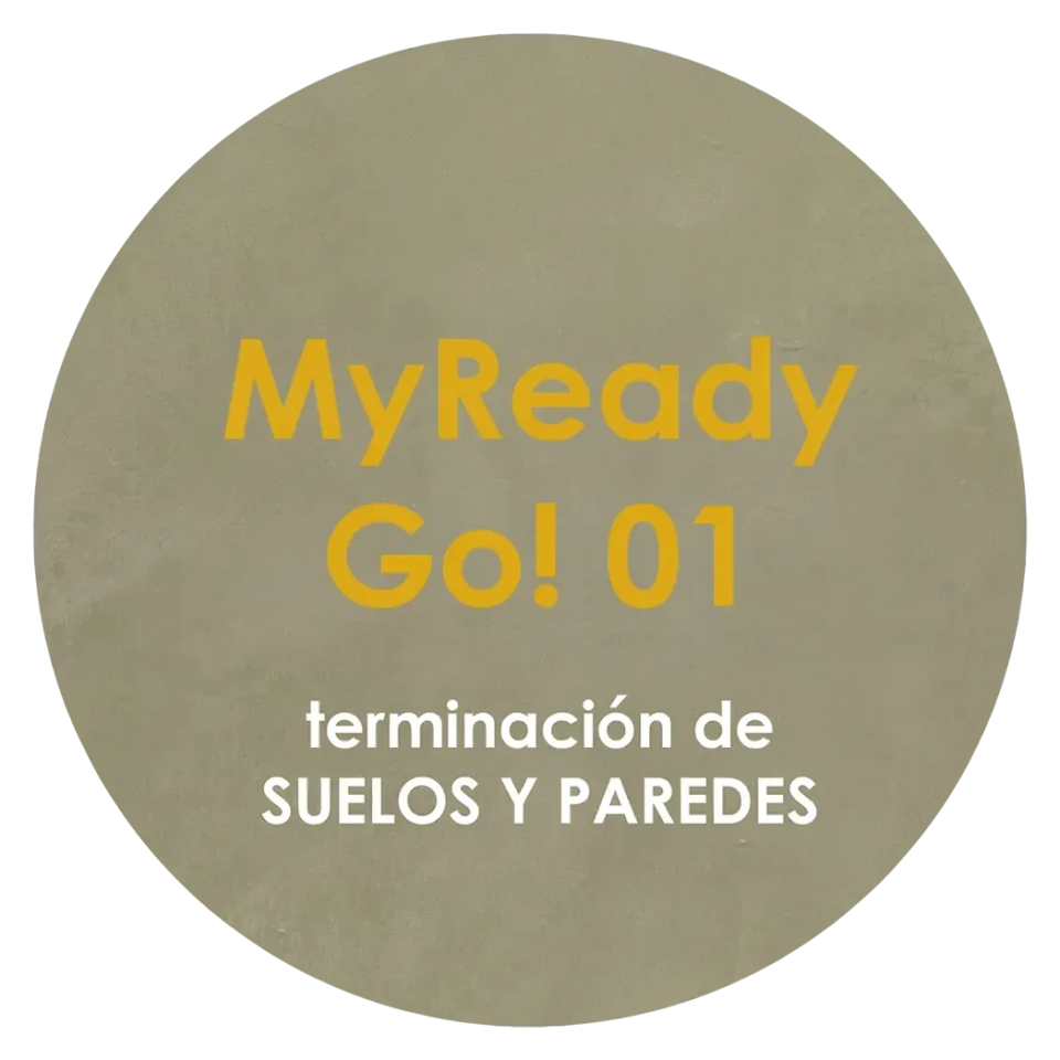 Logo del microcemento listo al uso MyReady Go! 01