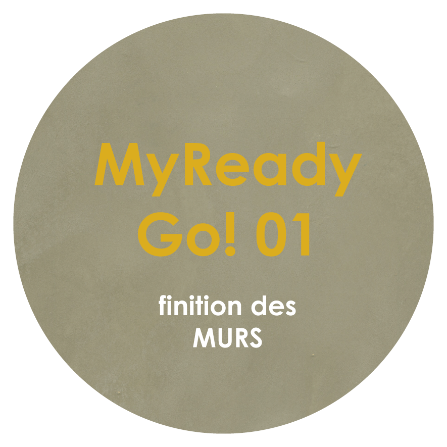 Logo du béton ciré prêt à l'emploi MyReady Go! 01