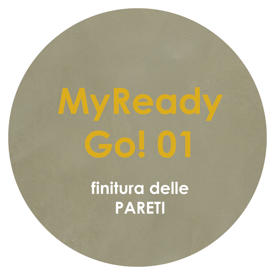 Logo del microcemento pronto all'uso MyReady Go! 01